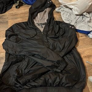 Under Armour Men's Black Windbreaker Jacket